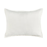 White shams for your bed cloud white 