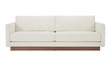 Designer wood plinth sofa 
