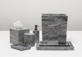 Milano Grey Marble Bathroom Accessories - Herringbone and Company
