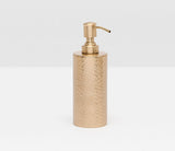 Vellum Hammered Brass Bathroom Accessories - Herringbone and Company
