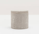 Moncrest Faux Shagreen Bathroom Accessories SANDY TAUPE - Herringbone and Company