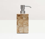Andrea Natural Capiz Shell Bathroom Accessories GOLD - Herringbone and Company