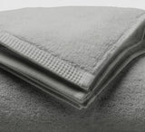 Genesis Gray Cotton Bath Towels - Herringbone and Company
