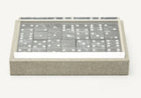 Travessa Shagreen Dominos Game Set  3 COLORS AVAIL. - Herringbone and Company