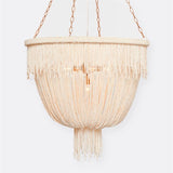 Made Goods beautiful coco bead chandelier