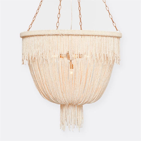 Made Goods beautiful coco bead chandelier