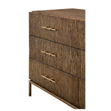 Amelie Wooden Dresser with custom hand-made hardware - Herringbone and Company