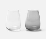 Mila Everyday Gray Glassware Set - Herringbone and Company