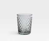 Solia Classic Hobnail Gray Glassware - Herringbone and Company