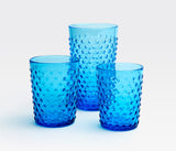 Solia Classic Hobnail Blue Glassware - Herringbone and Company