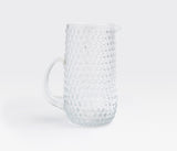 Clairissa Vintage Style Hobnail Pitcher Clear - Herringbone and Company