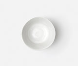 Carra Footed White Serving Bowls - Herringbone and Company