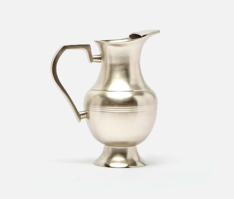 Dyan Silver Pewter Pitcher - Herringbone and Company