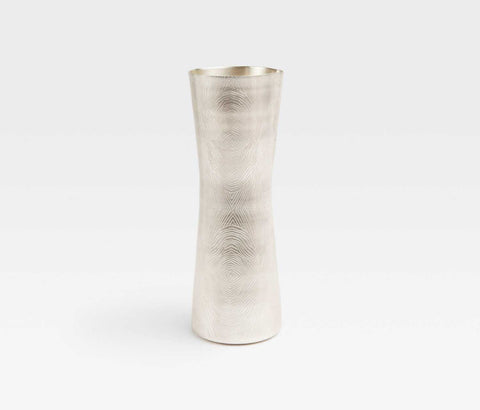 Kengie Matte Silver Etched Pitcher - Herringbone and Company