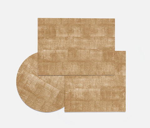 Odell Gold Leaf Placemat Sets - Herringbone and Company