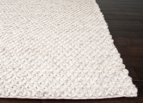 Scandinavia Dalta Chunky Knit Crisscross Woven Wool Rug