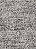 Scandinavia Rakel Charcoal Grey Wool Rug - Herringbone and Company