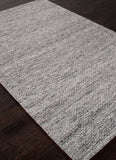 Scandinavia Rakel Charcoal Grey Wool Rug - Herringbone and Company