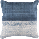 Lila Indigo Blue Batik Printed 20" Pillow - Herringbone and Company