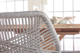 Lomis Smoke Grey Rope Dining Chair (SET OF 2) - Herringbone and Company