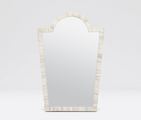 Flo Palladian Bone inlaid Mirror - Herringbone and Company