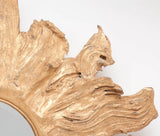 Flow Form Gold Mangrove Wood Mirror - Herringbone and Company