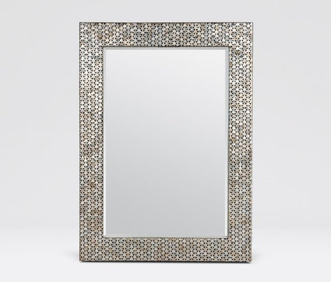 Kelli Ann Capiz Shell Mirror - Herringbone and Company