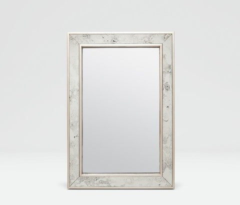 Lina Antique and Silver Leaf Mirror - Herringbone and Company