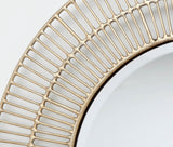 Nesta Gold Wire Mirror - Herringbone and Company