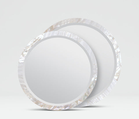 Albe Shell Mirror - Herringbone and Company