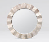 Blakely Wave Kabibe Shell Mirror - Herringbone and Company