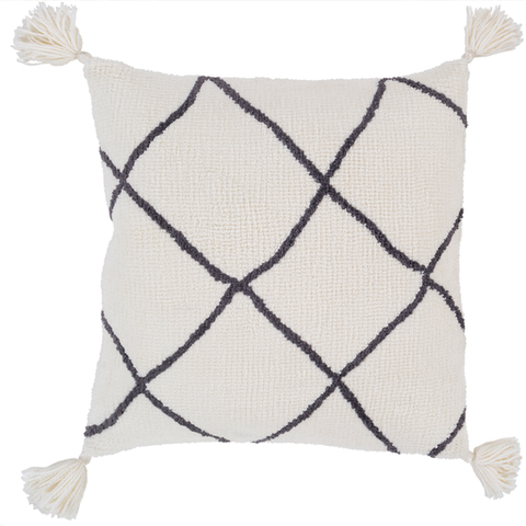 Brath Ethnic Print Tassel Pillow - Herringbone and Company