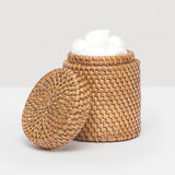 cotton ball or q tip jar cannister