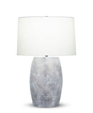Gabbi Handmade Ceramic Grey Table Lamp