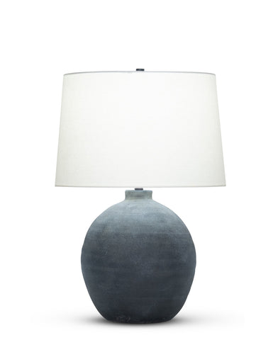 Matte Black Rustic Modern Ceramic Table Lamp
